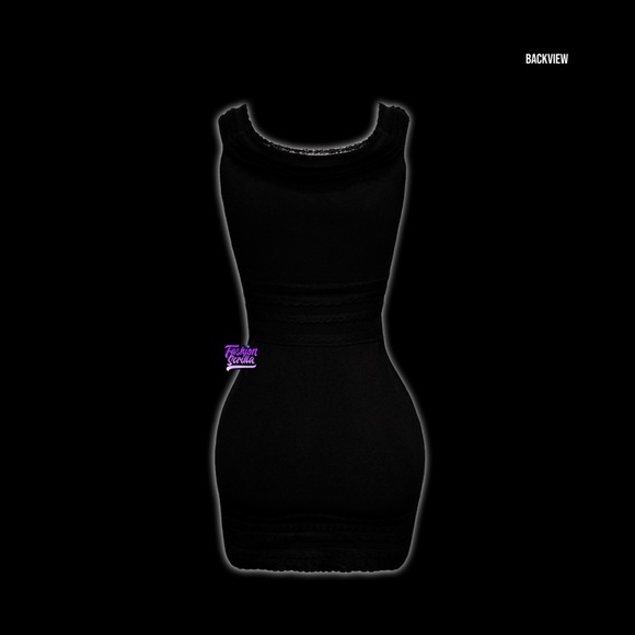 Christian Dior John Galliano Y2K Coquette Black Knit Lace layered Mini Dress - Picture 4 of 16